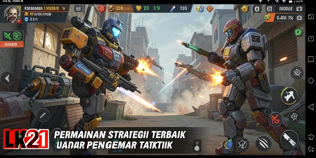 Menampilkan gameplay menantang LK21 dengan strategi menakjubkan.