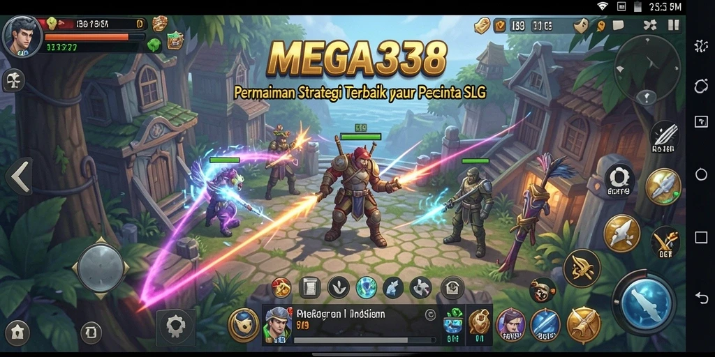 Tampilan gameplay menarik dari MEGA338 yang menguji strategi pemain.