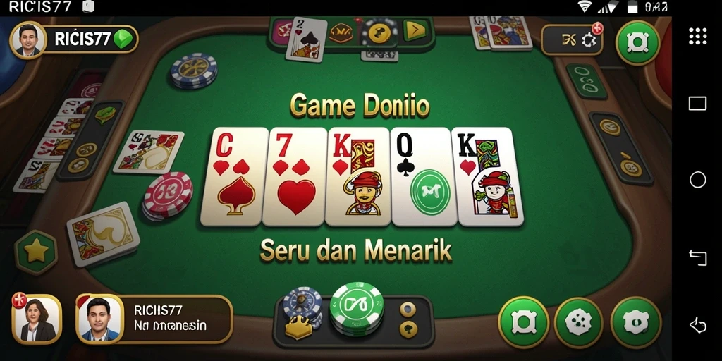 Tampilan gameplay seru dalam RICIS77 yang penuh strategi.