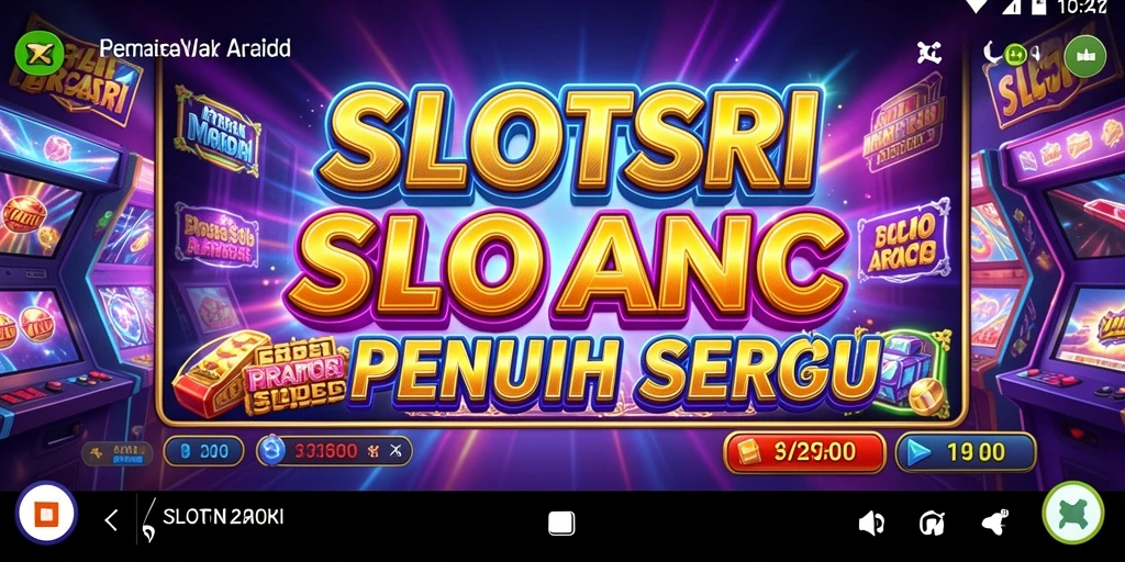 Screenshot utama SLOTSRI menampilkan gameplay penuh aksi.