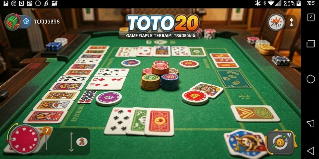 Tampilan gameplay seru dari TOTO20 yang mendebarkan.