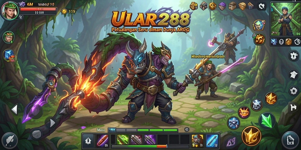Menampilkan petualangan seru dalam dunia ARPG yang memukau.