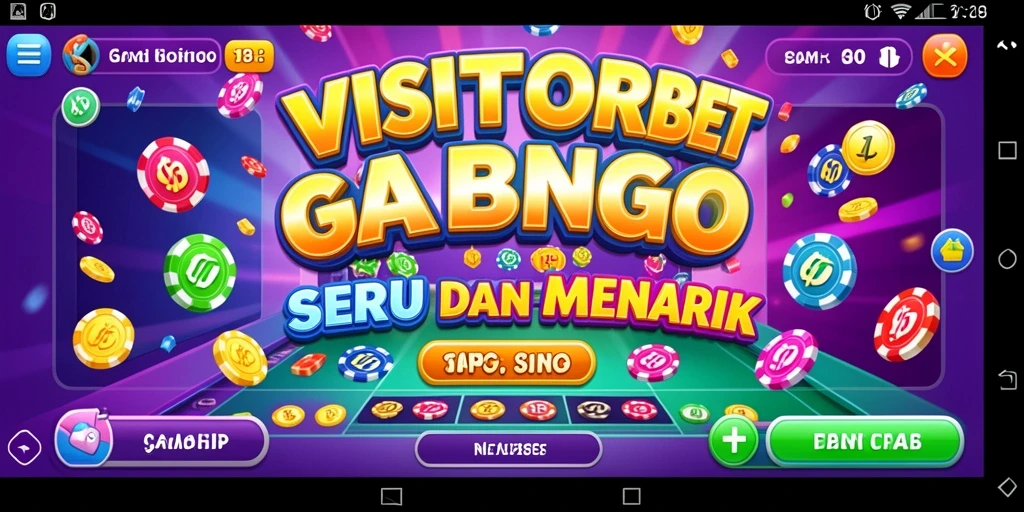 Tampilan seru gameplay Bingo di VISITORBET dengan aksi pemenang.