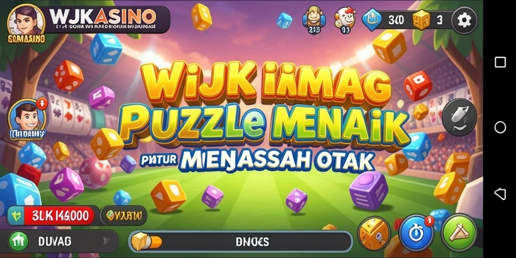 Tampilan gameplay <strong>WJKASINO</strong> yang seru dan menantang puzzle.